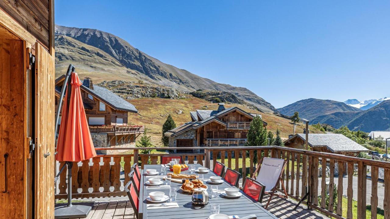 Madame Vacances Les Chalets De L'Altiport Alpe d'Huez Ngoại thất bức ảnh
