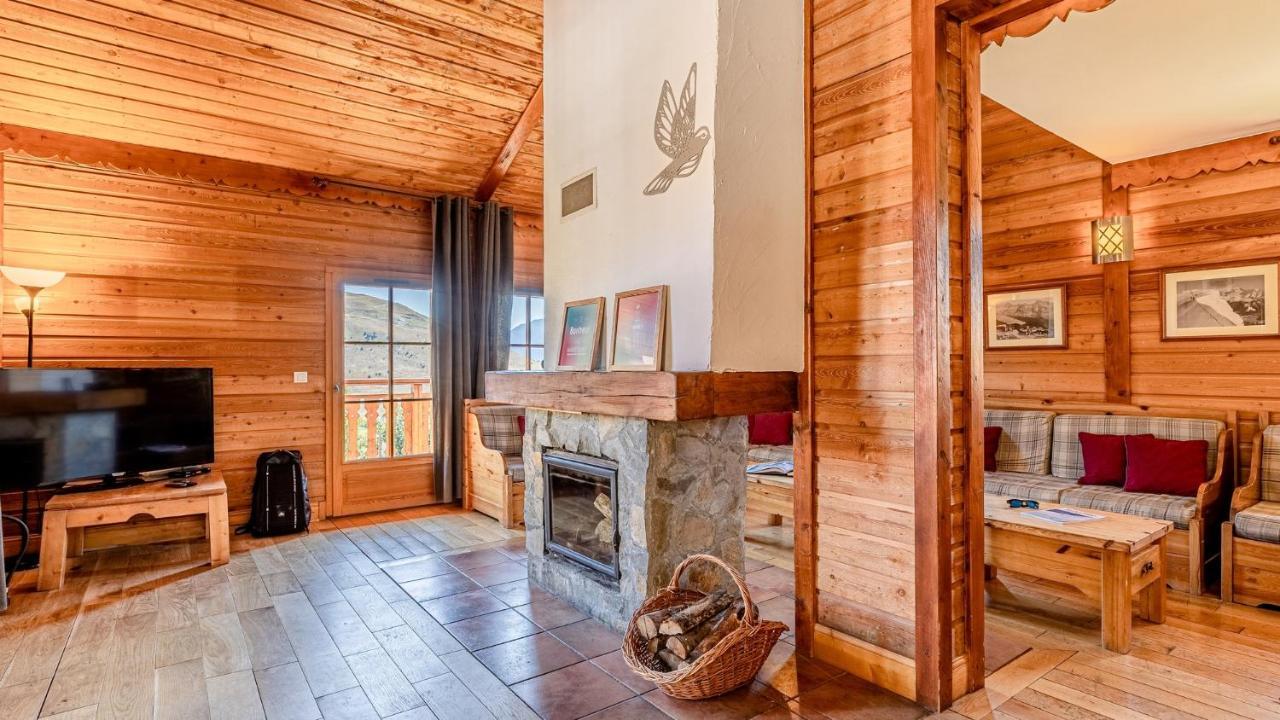 Madame Vacances Les Chalets De L'Altiport Alpe d'Huez Ngoại thất bức ảnh