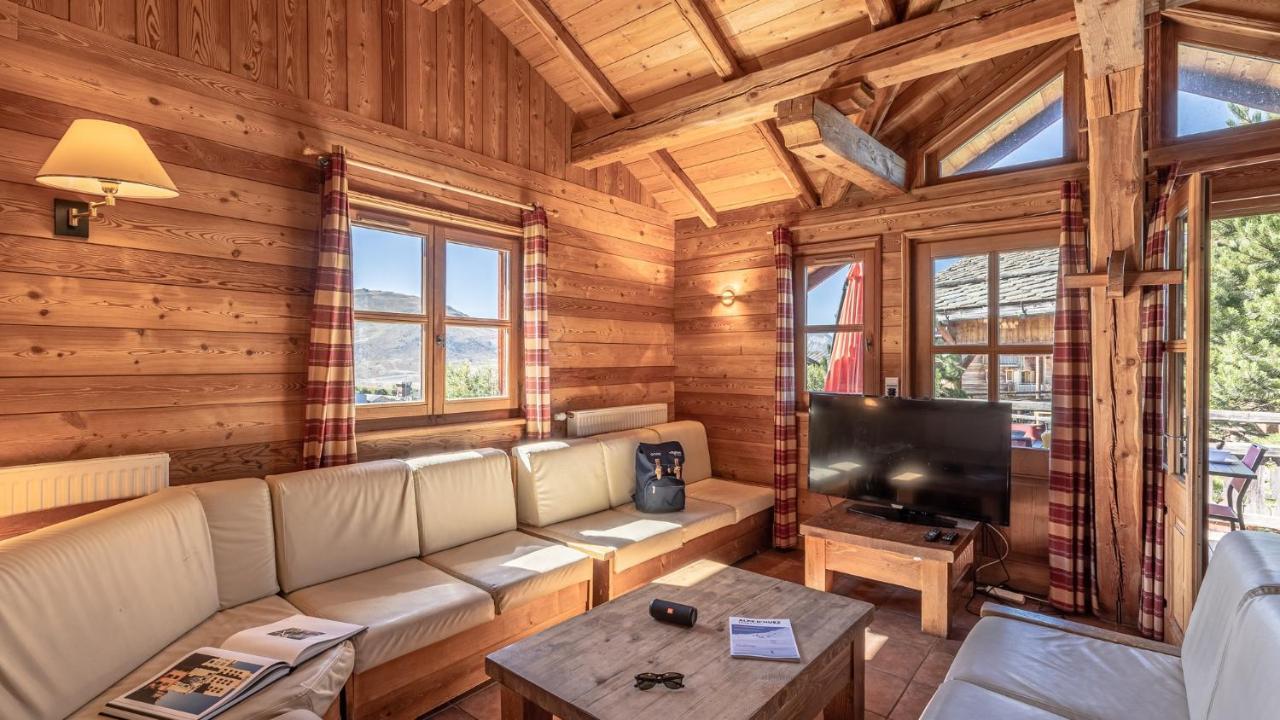 Madame Vacances Les Chalets De L'Altiport Alpe d'Huez Ngoại thất bức ảnh