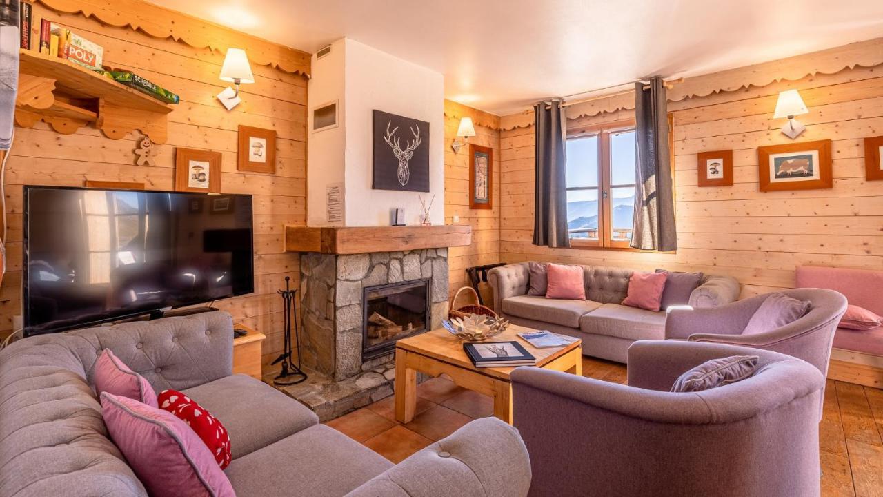 Madame Vacances Les Chalets De L'Altiport Alpe d'Huez Ngoại thất bức ảnh