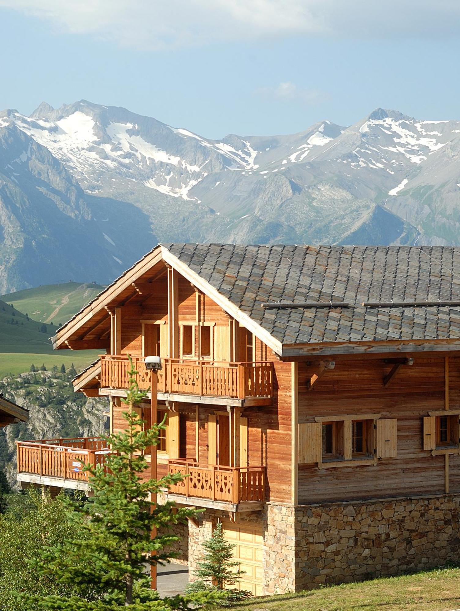 Madame Vacances Les Chalets De L'Altiport Alpe d'Huez Ngoại thất bức ảnh