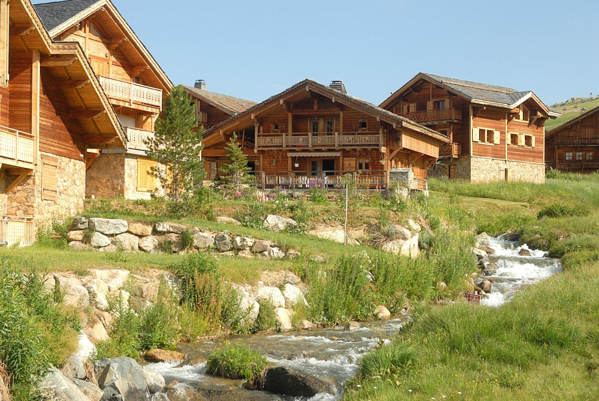 Madame Vacances Les Chalets De L'Altiport Alpe d'Huez Ngoại thất bức ảnh