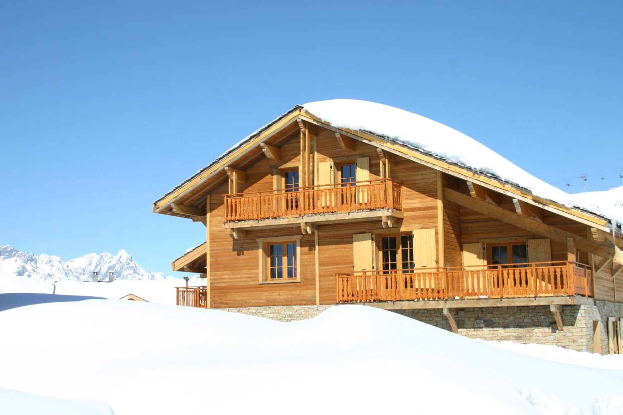 Madame Vacances Les Chalets De L'Altiport Alpe d'Huez Ngoại thất bức ảnh